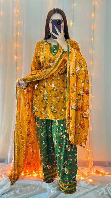 Summer Printed Lawn 3p - Vol-3