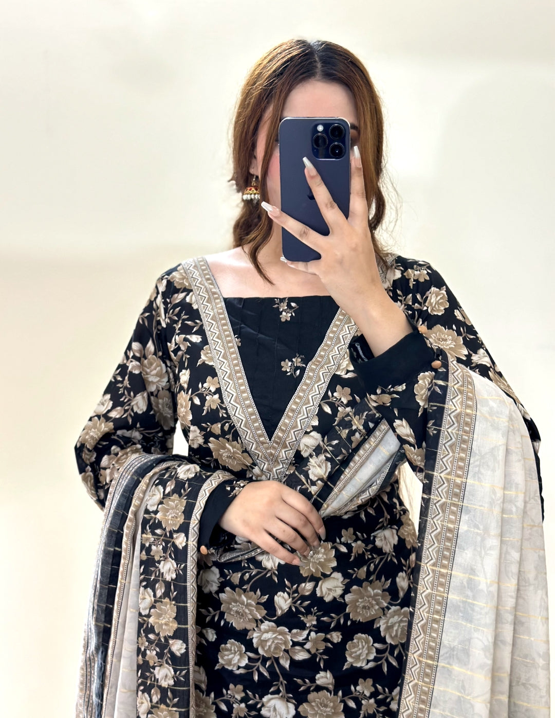 Summer Printed Lawn 3p - Farshi Shalwar